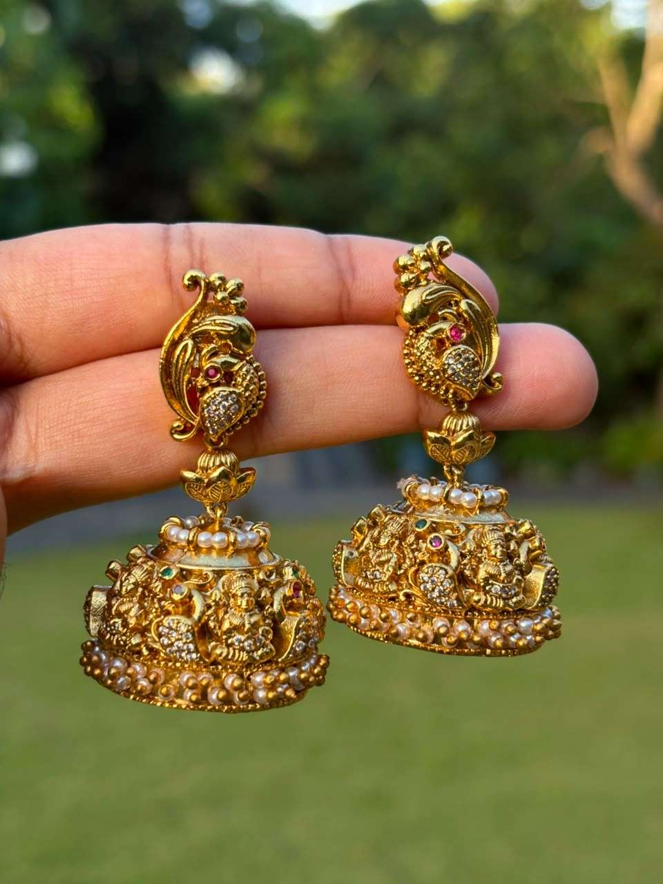 J0213 Premium Bridal Jhumka