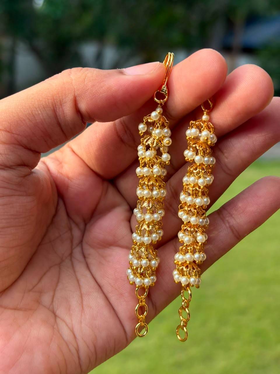 EC020 Premium Straight Jhumka Mattal