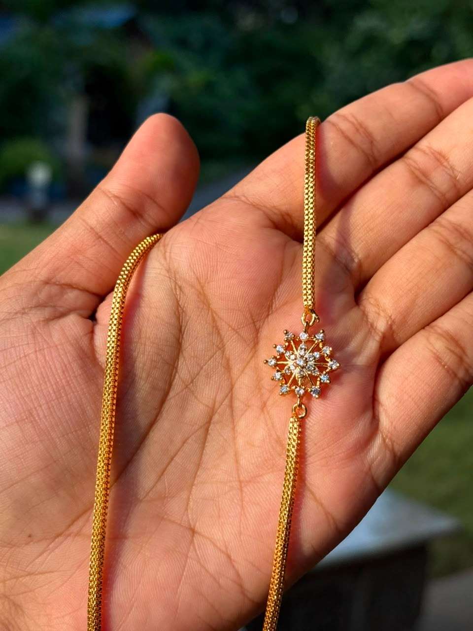 C030 Simple Mogappu chain