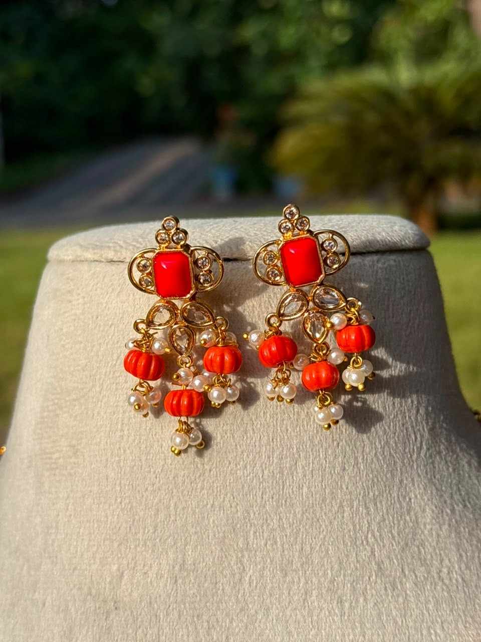 H0032 Premium Quality Coral Bead Haram