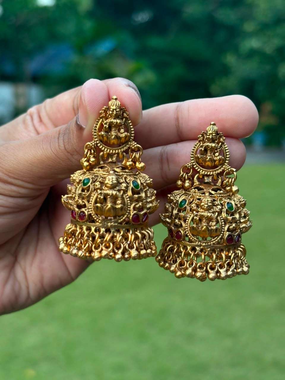 Matte Finish Lakshmi Jhumka J0014-CD27