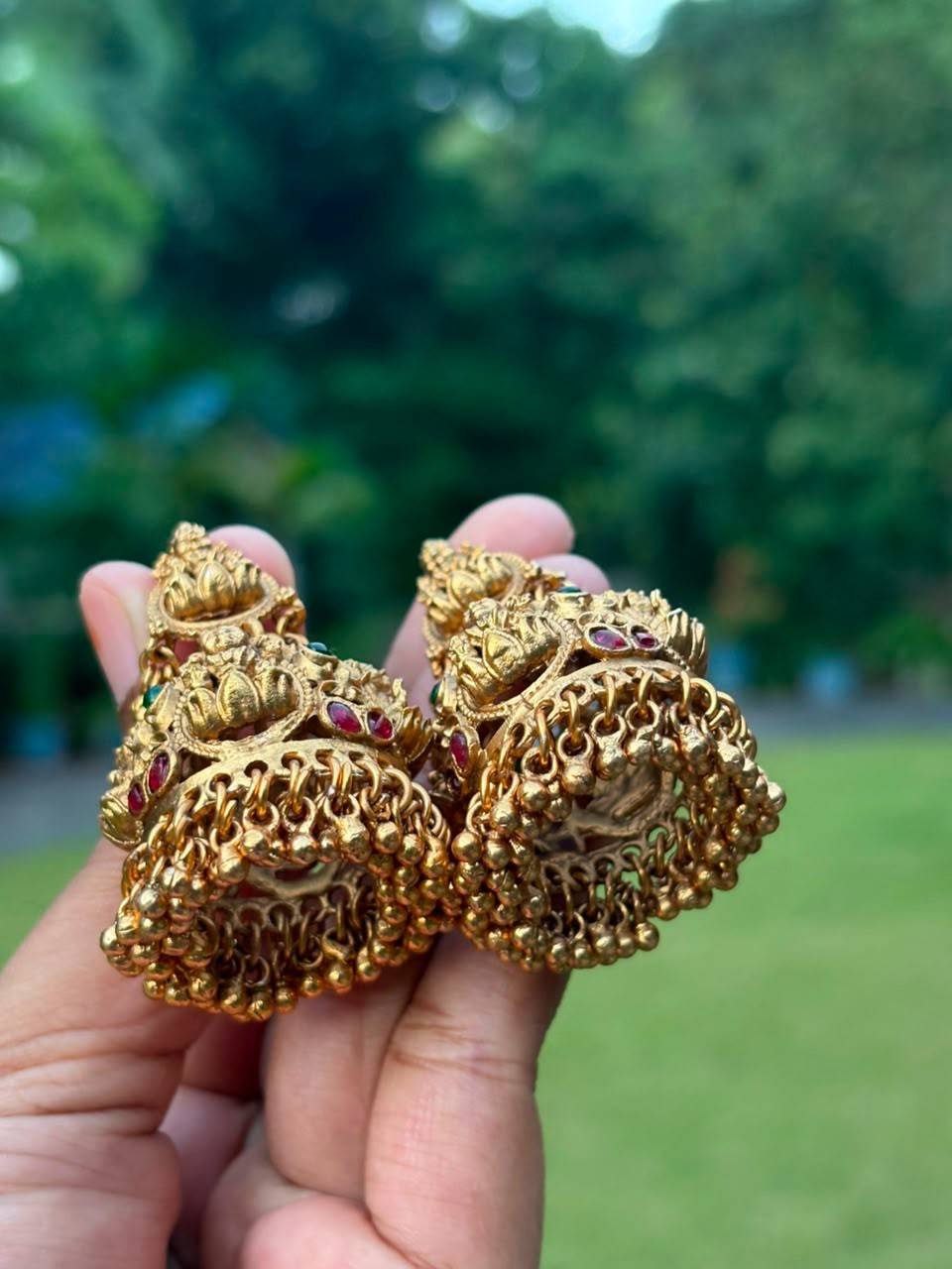 Matte Finish Lakshmi Jhumka J0014-CD27