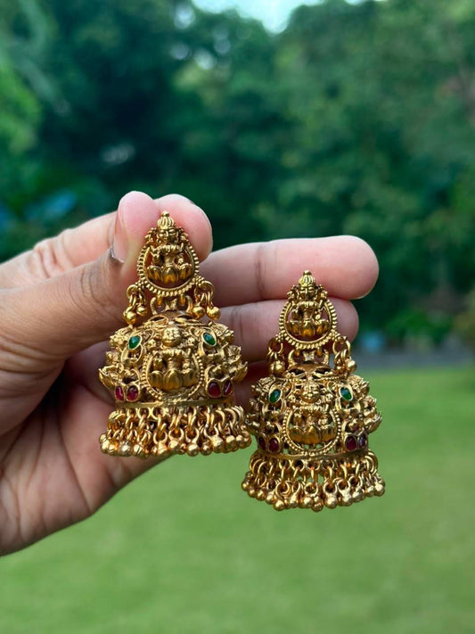 Matte Finish Lakshmi Jhumka J0014-CD27