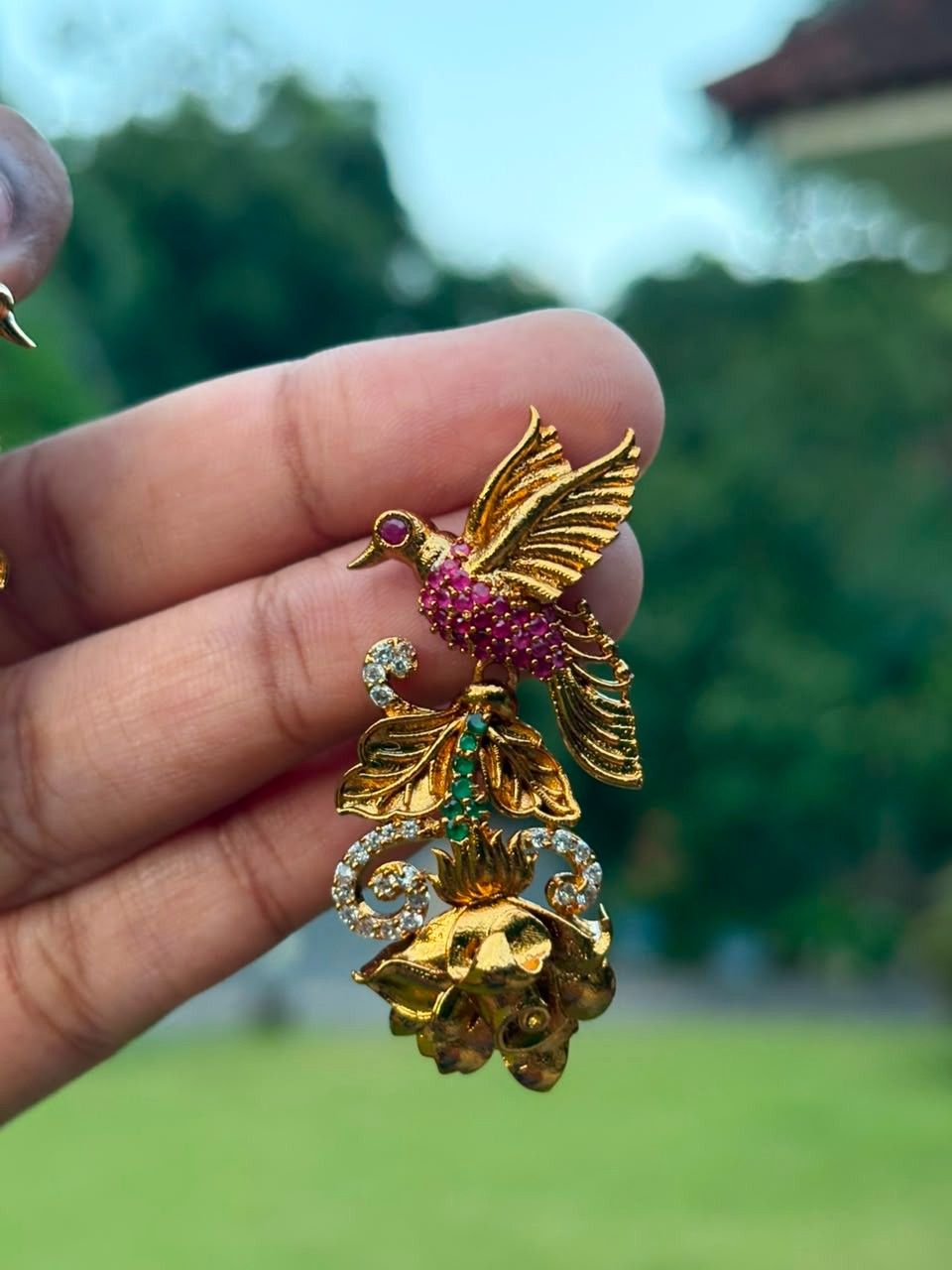 J0241 Bird Earrings