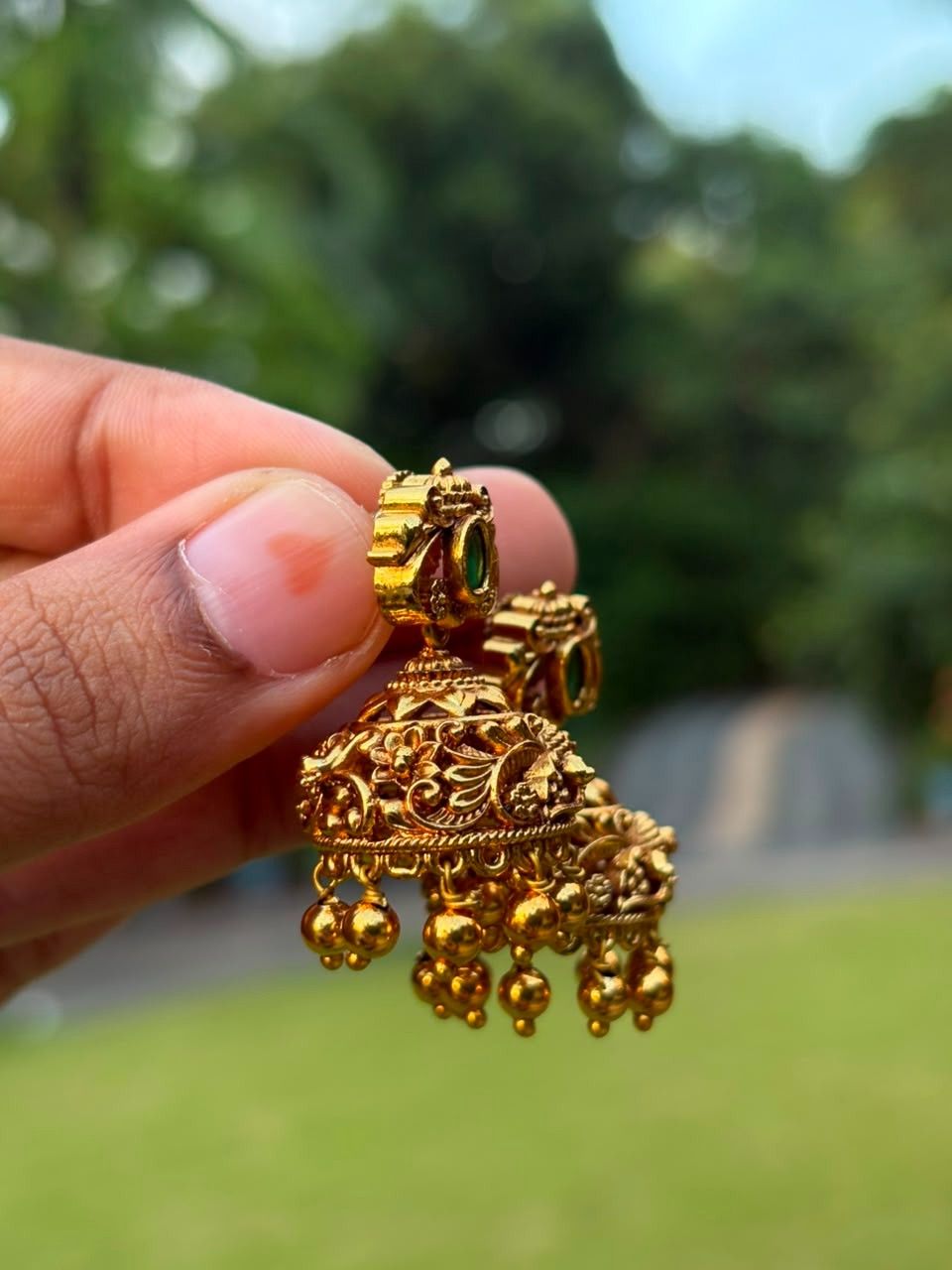 Green Stone Peacock J0020-CS34