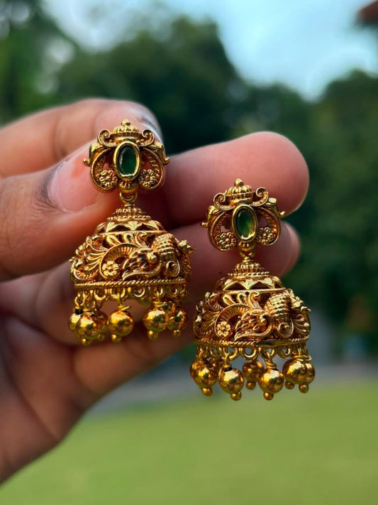 Green Stone Peacock J0020-CS34