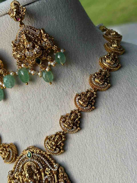 N0012 Lakshmi Grand Look Bridal Necklace