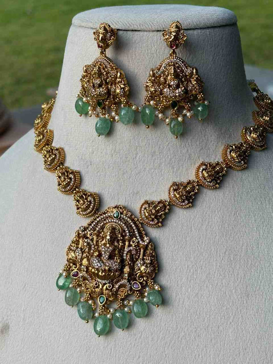 N0012 Lakshmi Grand Look Bridal Necklace