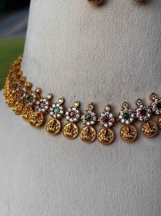 N0002 AD Sone Coin Necklace