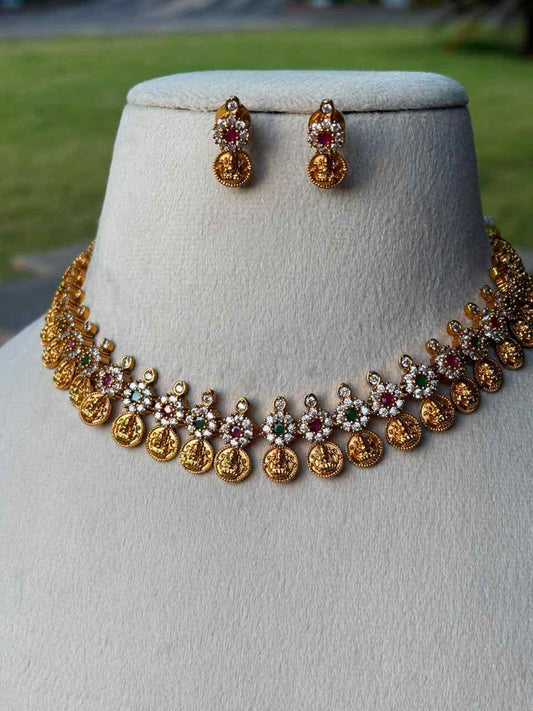 N0002 AD Sone Coin Necklace