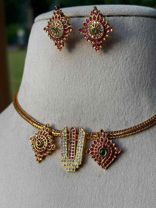N005 Perumal Ambal Kadhal  Necklace