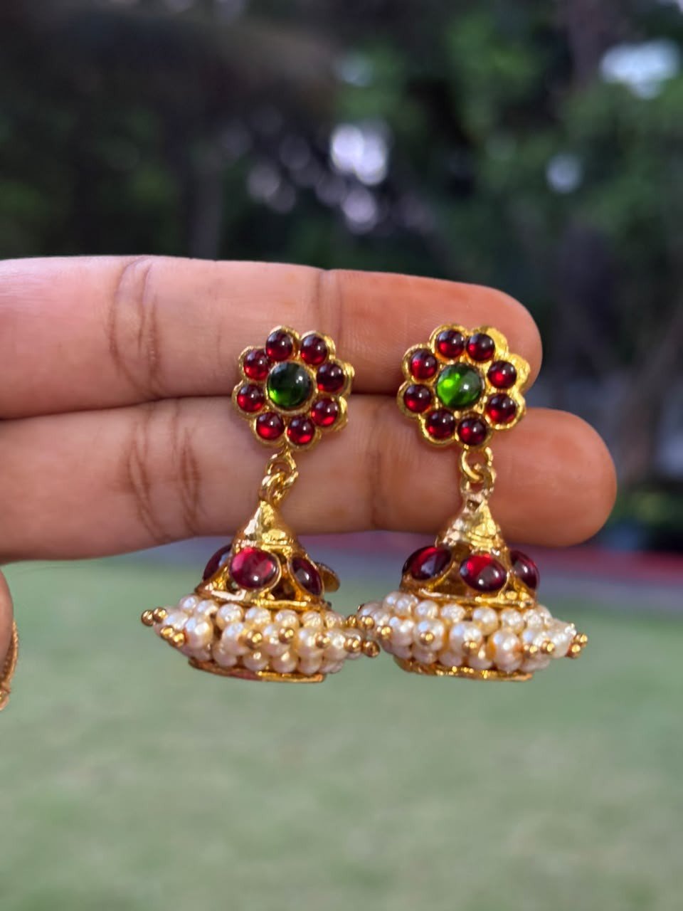 J0226 Vintage Style Jhumka