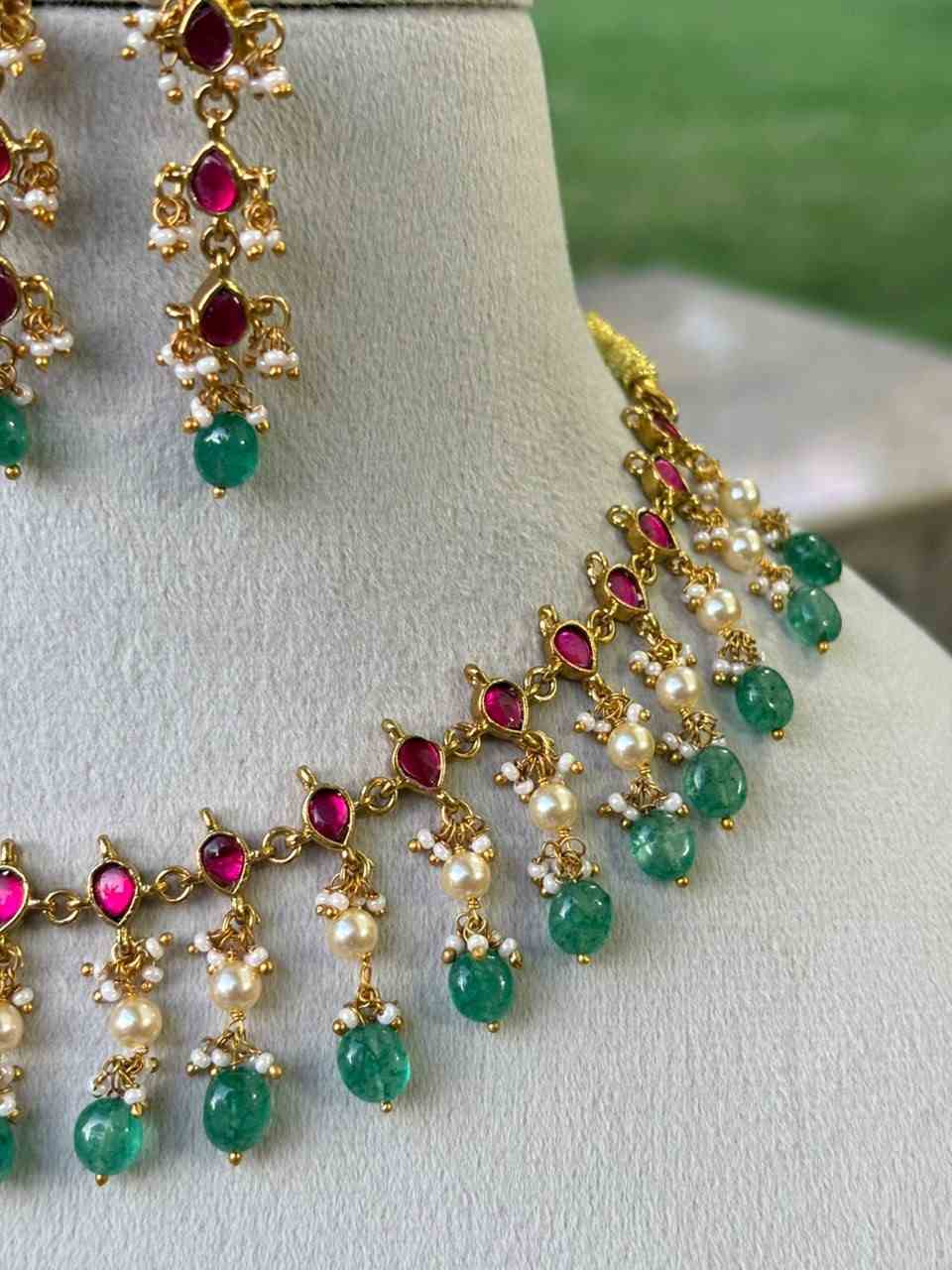 N0339 Jadau Kundan Necklace
