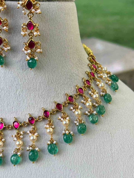 N0339 Jadau Kundan Necklace