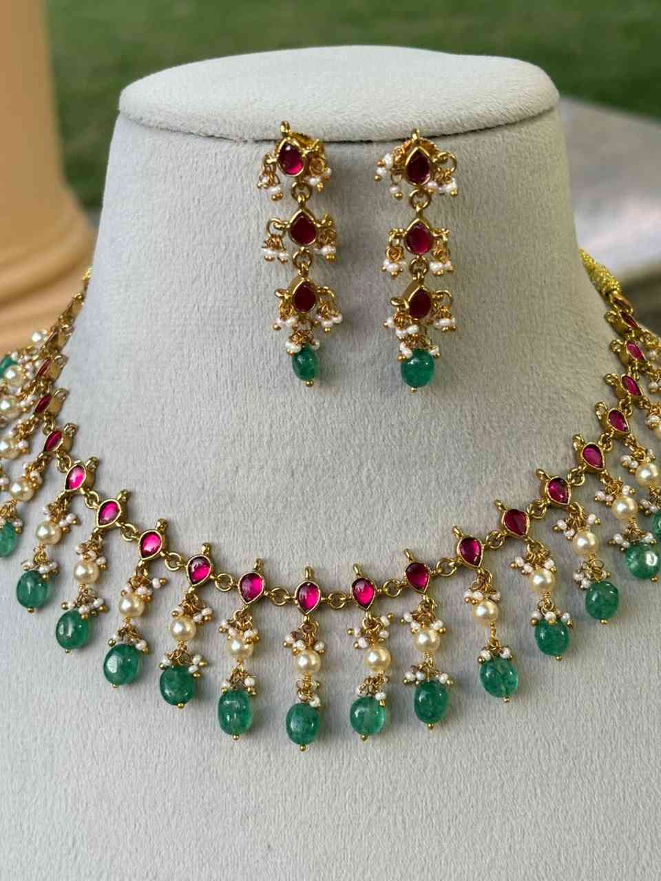 N0339 Jadau Kundan Necklace
