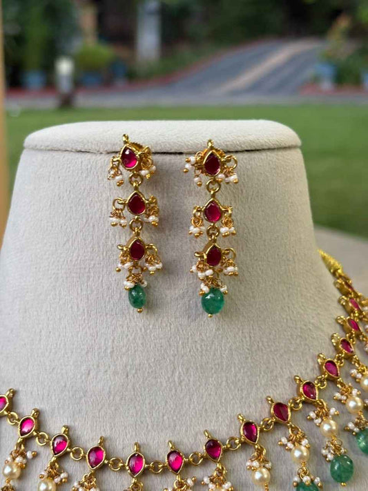 N0339 Jadau Kundan Necklace