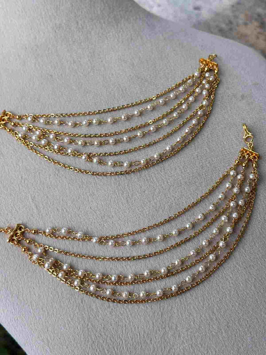 EC027 Premium 7 Line ear chain
