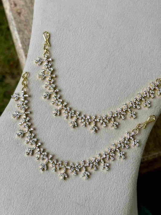 EC030 GJ Polish Ear Chain
