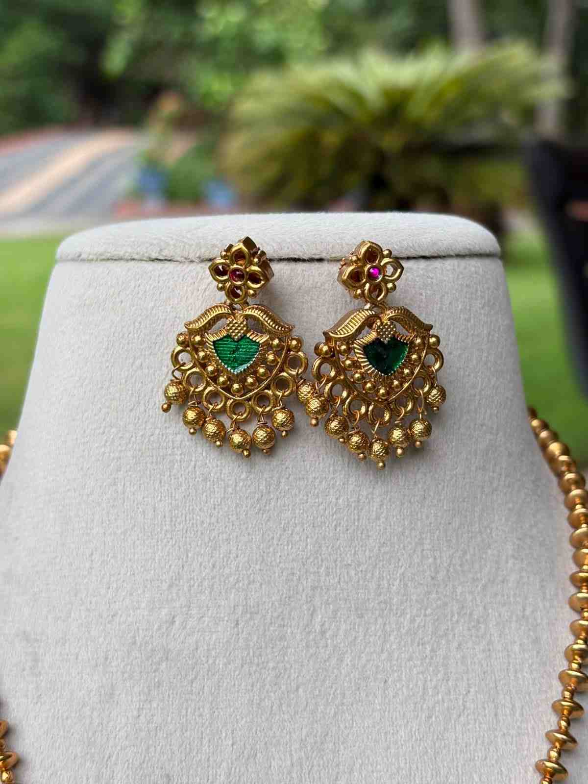 H0107 Palaka Gold Bead Haram