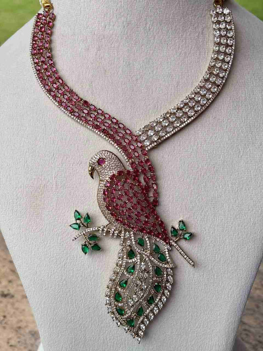 N0341 Bridal Stone Necklace