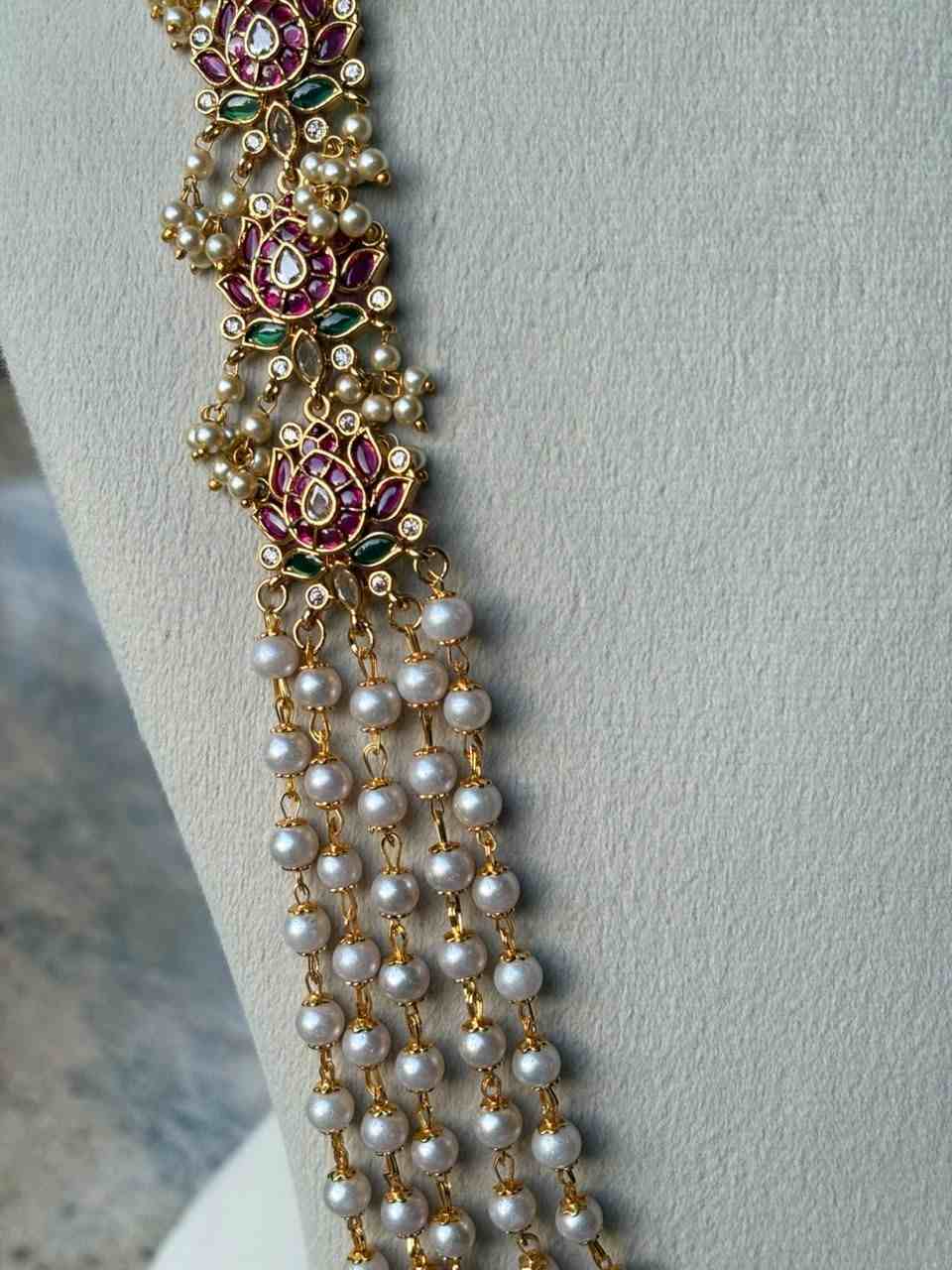 H0053 Pearl 5 layer long Haram