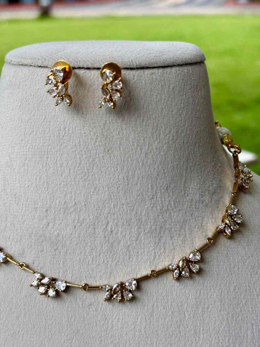 N0028  Simple Stone Necklace