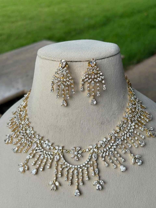 N0080 Bridal Diamond Necklace