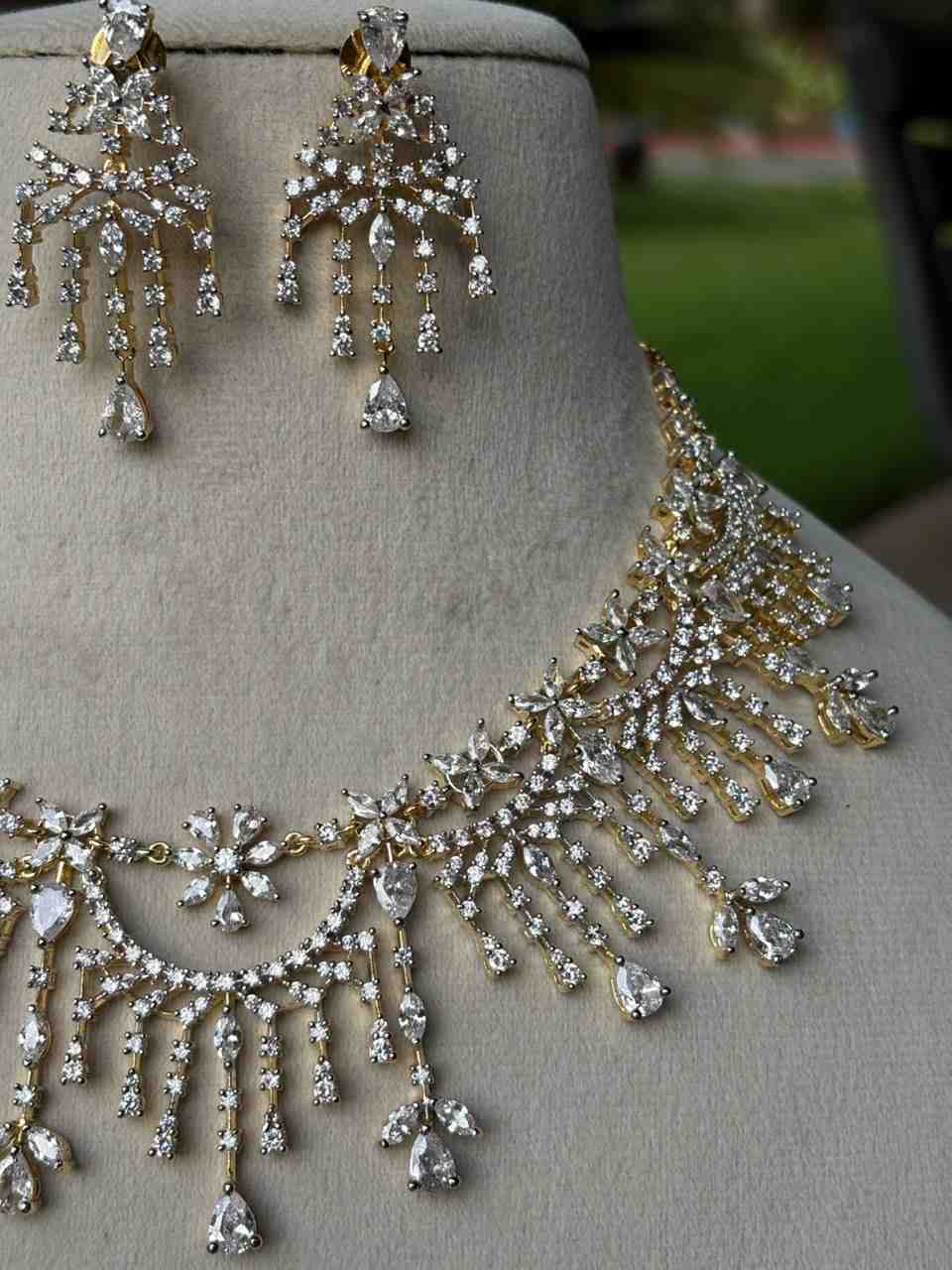 N0080 Bridal Diamond Necklace