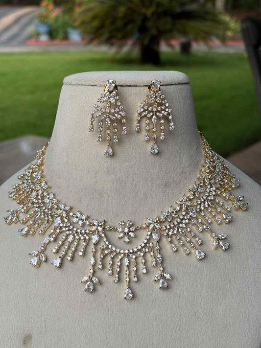 N0080 Bridal Diamond Necklace