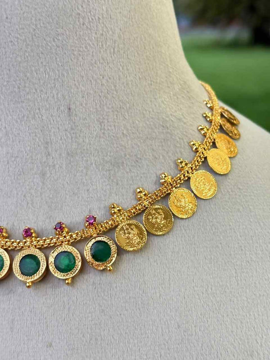 N0352 Palaka Coin Necklace