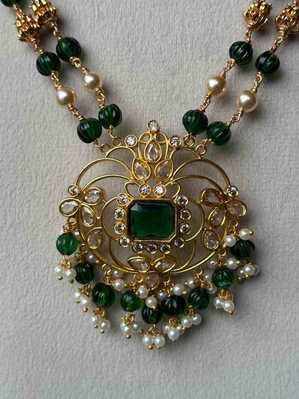 H0108 Green Bead Haram