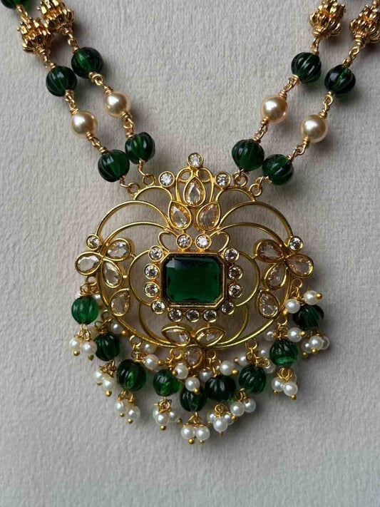 H0108 Green Bead Haram