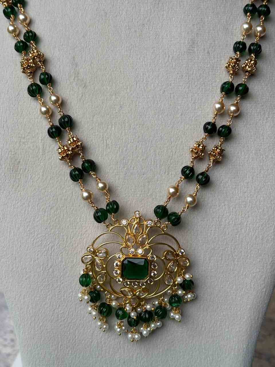 H0108 Green Bead Haram