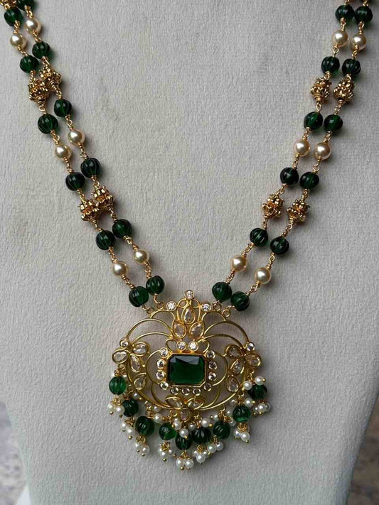H0108 Green Bead Haram