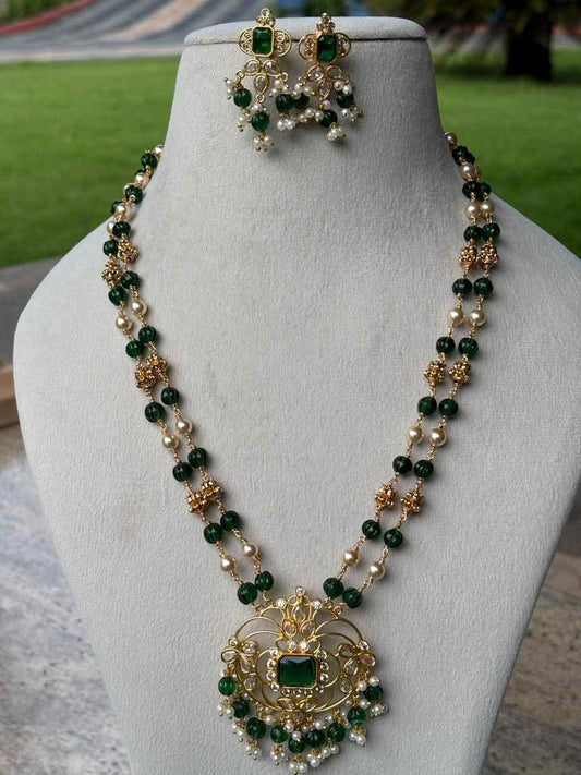 H0108 Green Bead Haram