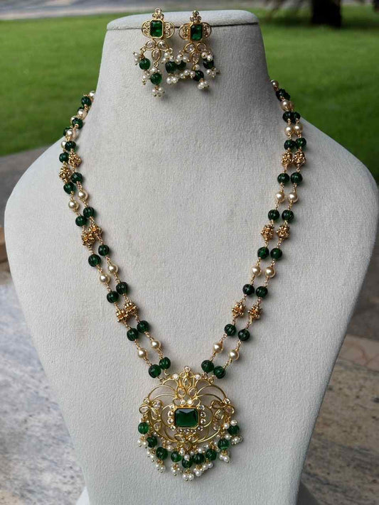 H0108 Green Bead Haram
