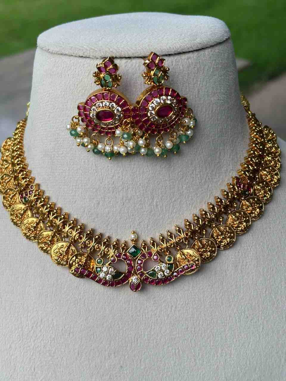 N0350 Coin 2 in 1 Necklace With Removable Pendent