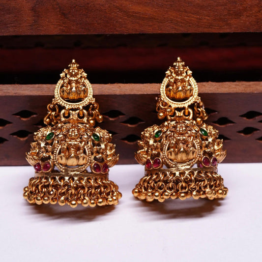 Matte Finish Lakshmi JHumka J0014-CD27