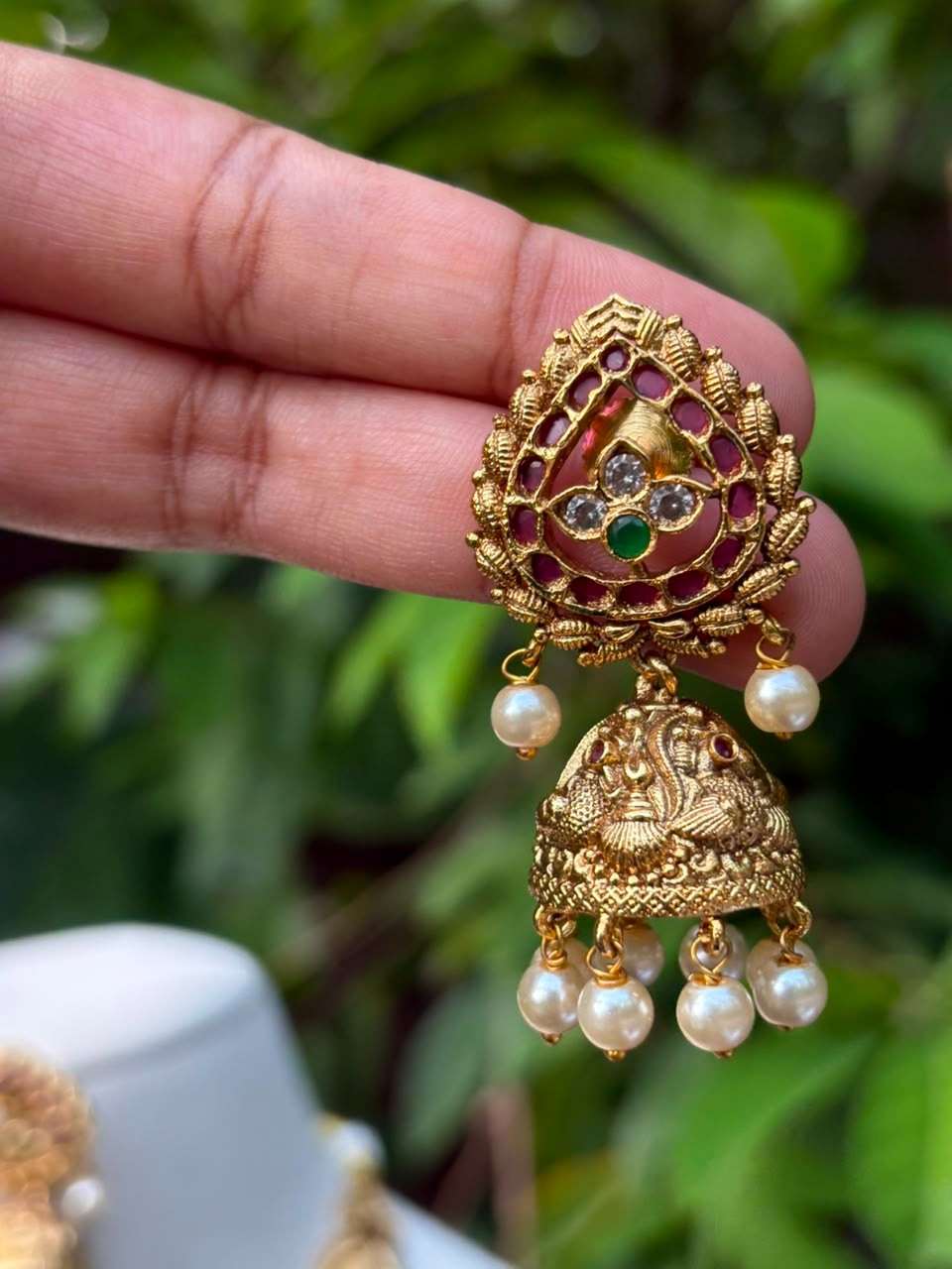 N0032 Premium Traditional Kasu coin necklace