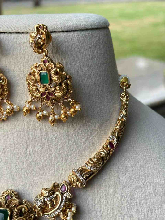 N0126 Premium Quality Kanti Hasli Necklace