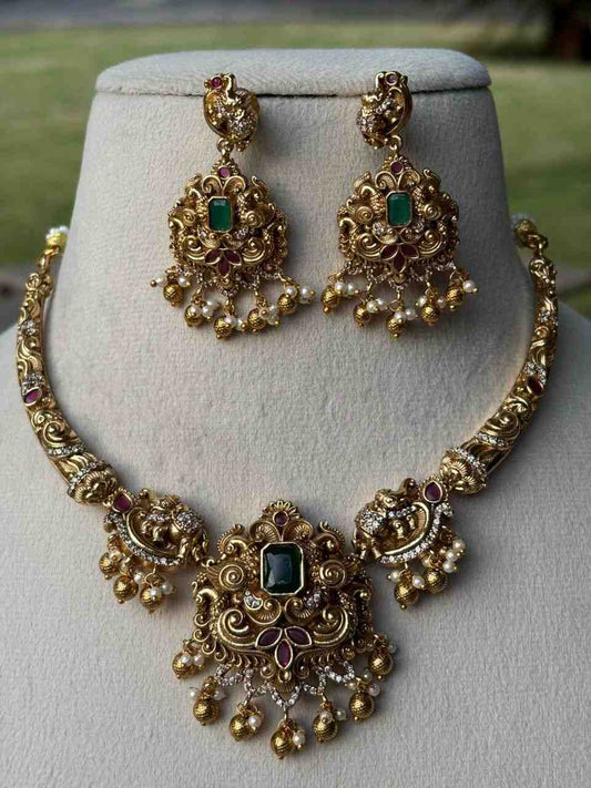 N0126 Premium Quality Kanti Hasli Necklace