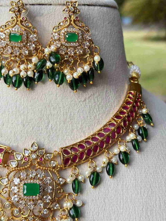 N0102 Madonna inspired hasli Kante type necklace