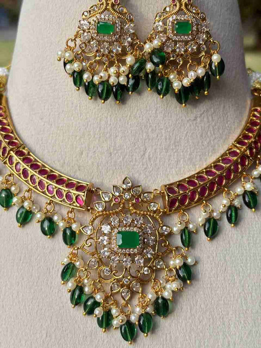 N0102 Madonna inspired hasli Kante type necklace
