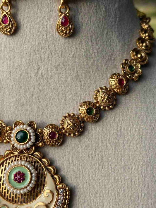 Meenakaari Necklace N0024