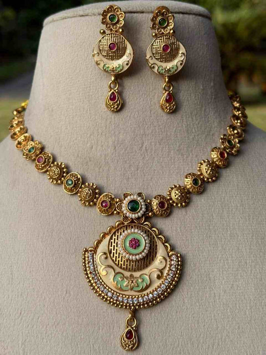 Meenakaari Necklace N0024