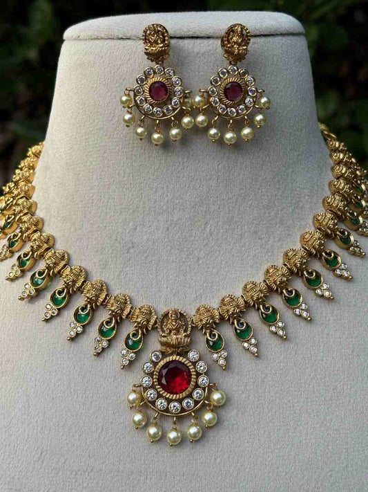 N0122 Traditional Lakshmi Necklace
