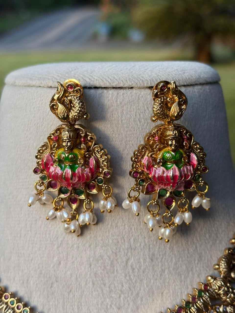 N0053 Meenakari Hand Painted Necklace
