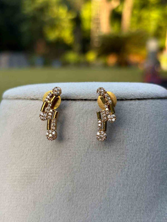 N0064 Minimal Diamond Replica Necklace