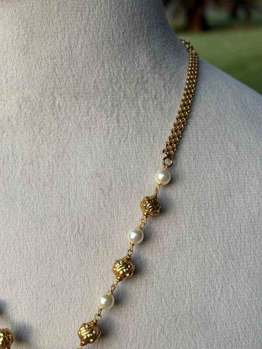 N0034 Middle length Gopuram Meenakshi Chain