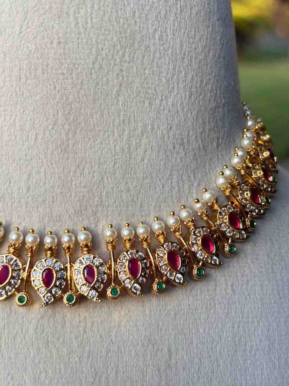 N0048 Traditional Stone Maga Necklace